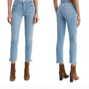 Levi's 724 High Rise Straight Leg Stretch Jeans
